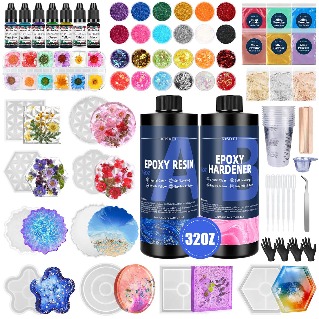 Epoxy Resin Starter Kit (Beginner-Friendly)