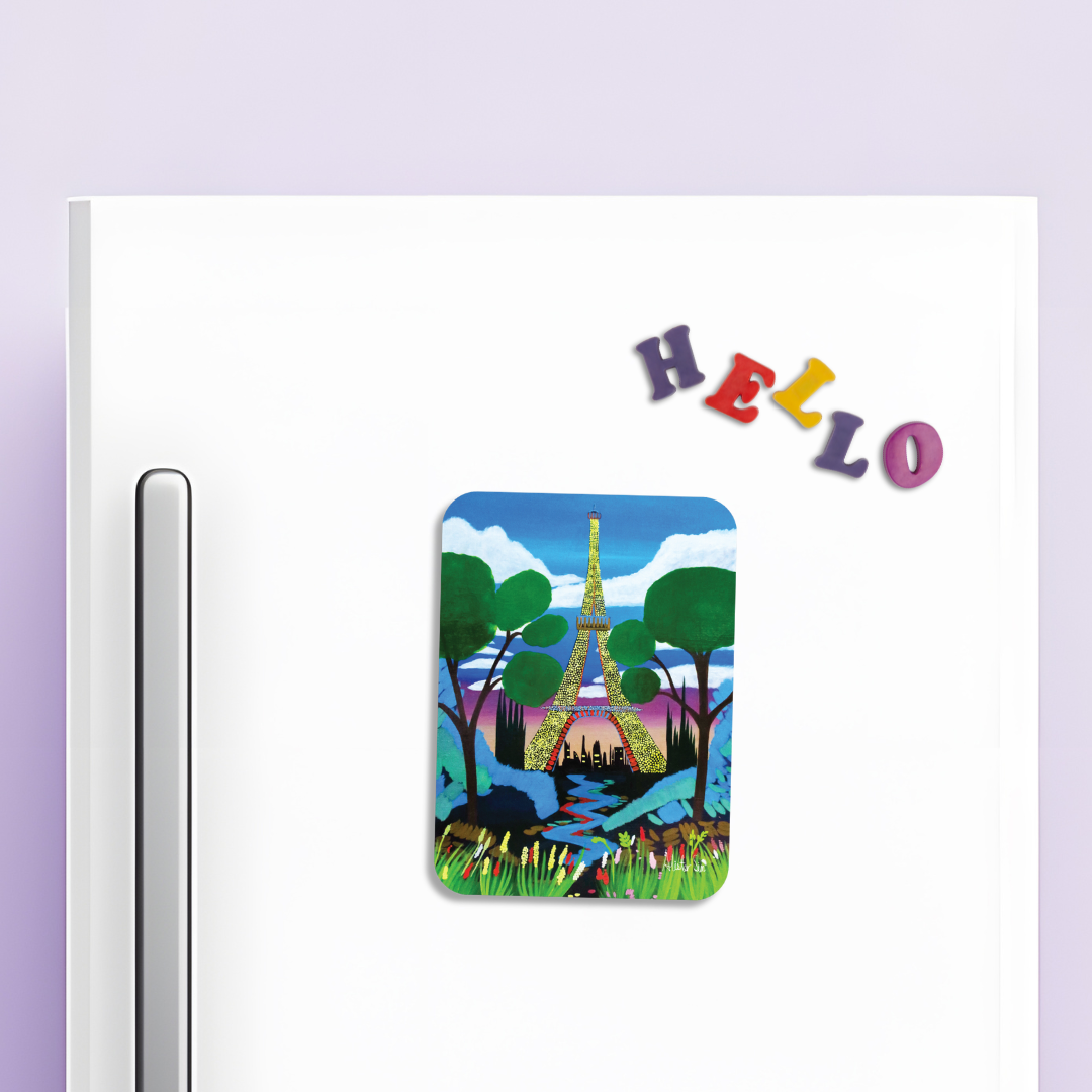 Parisian Dreamscape Magnet
