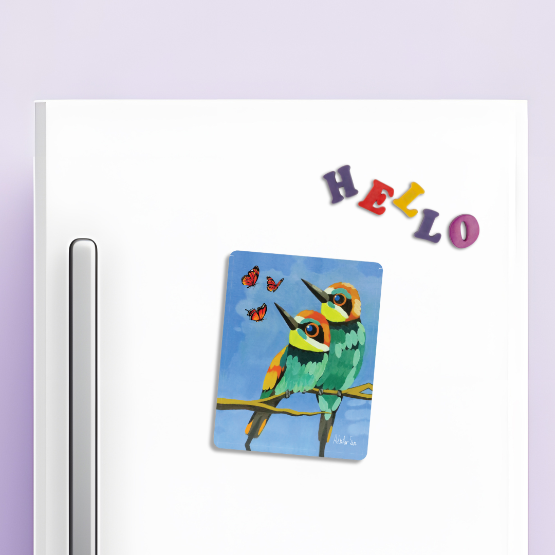 Twin Birds Magnet