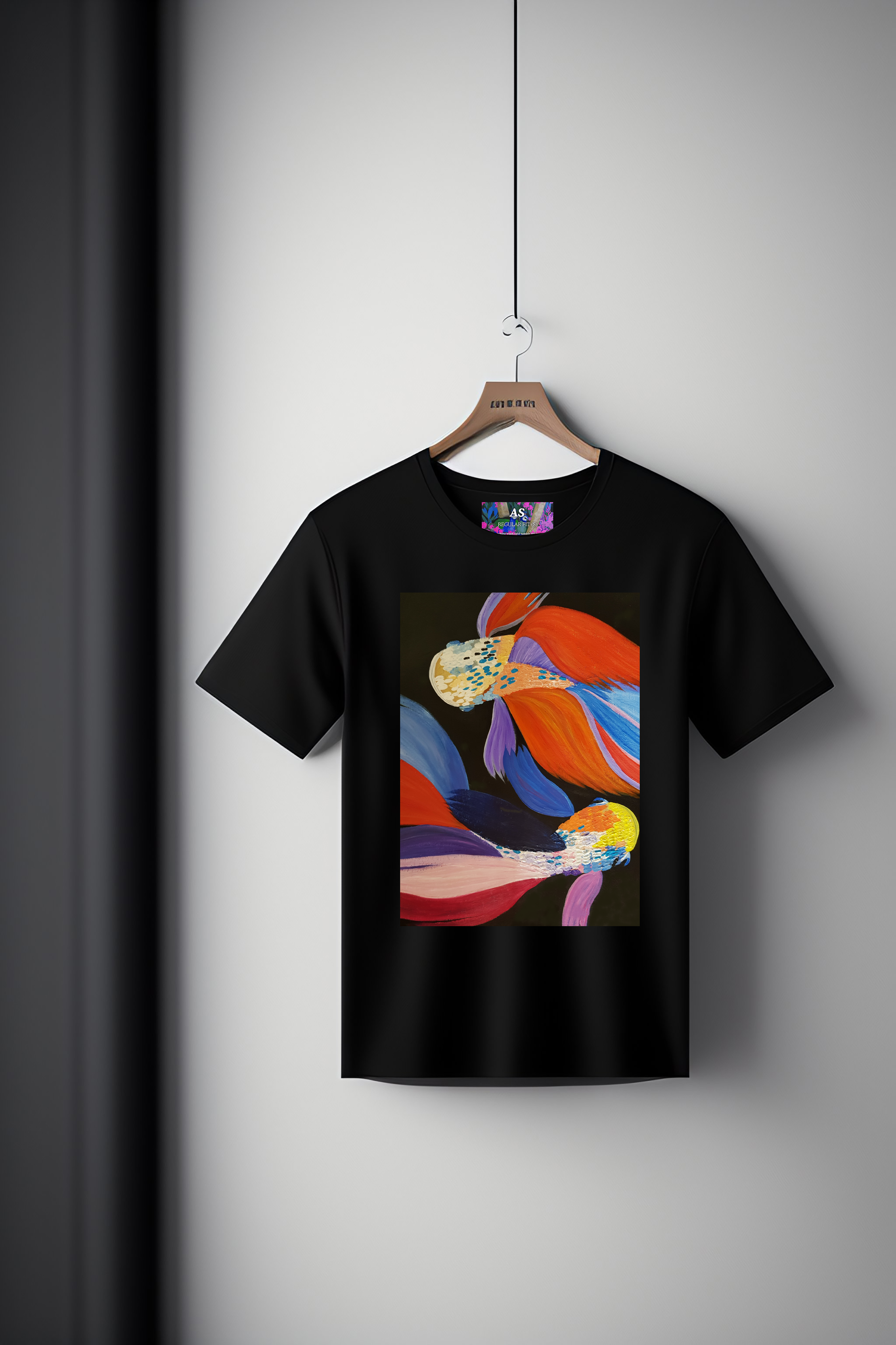 Canvas Art Tee: Dance of the Betta
