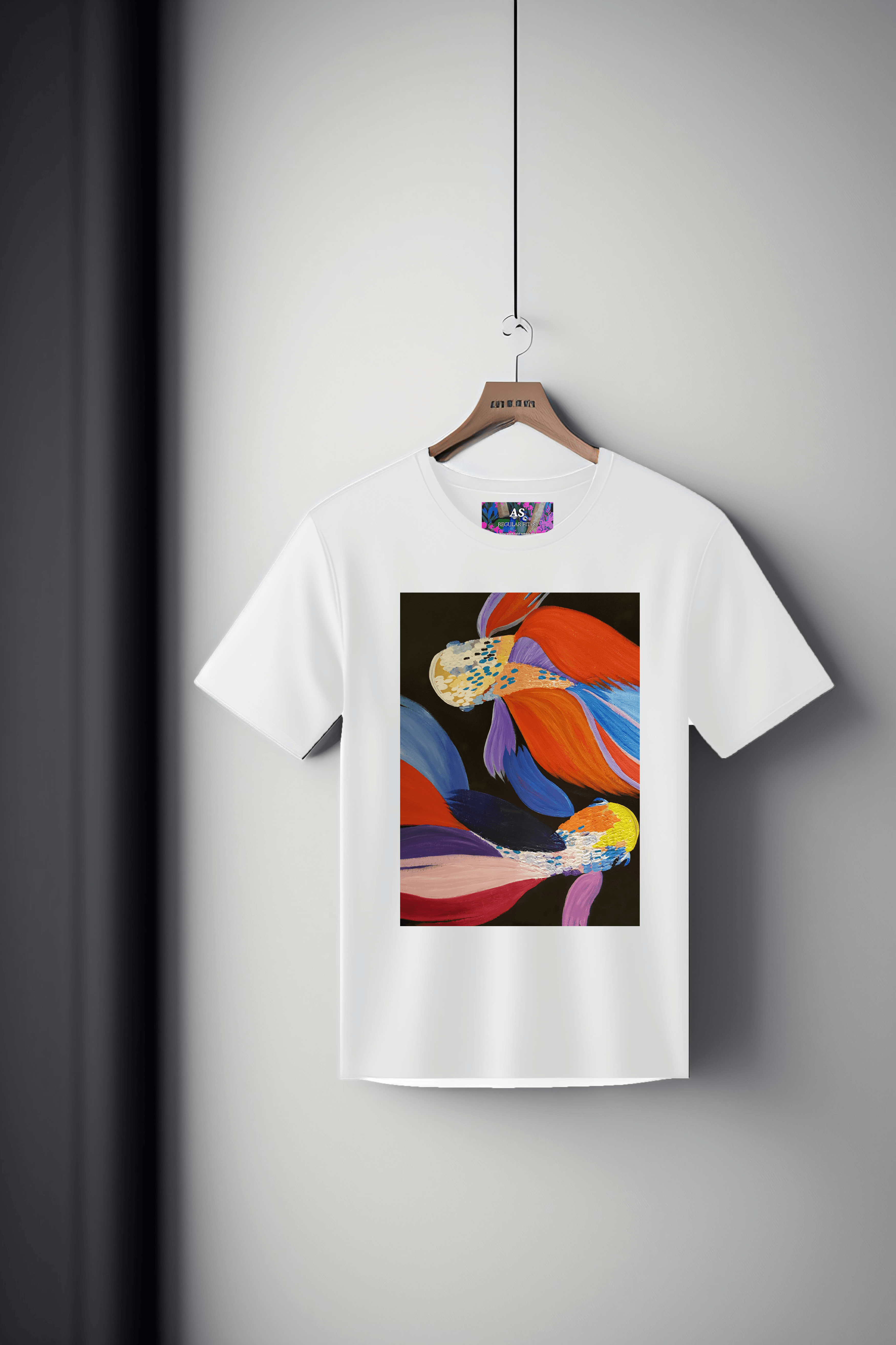 Canvas Art Tee: Dance of the Betta