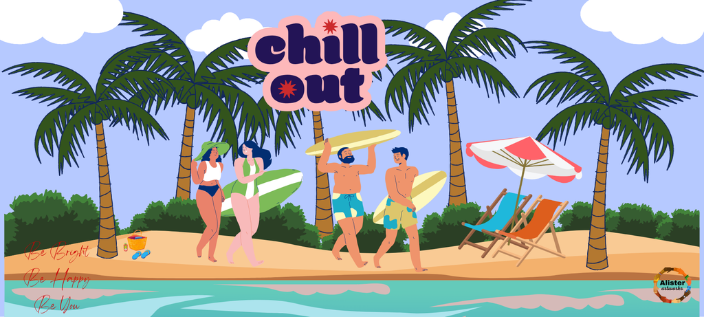 Chill Out Mug (Beach Day)