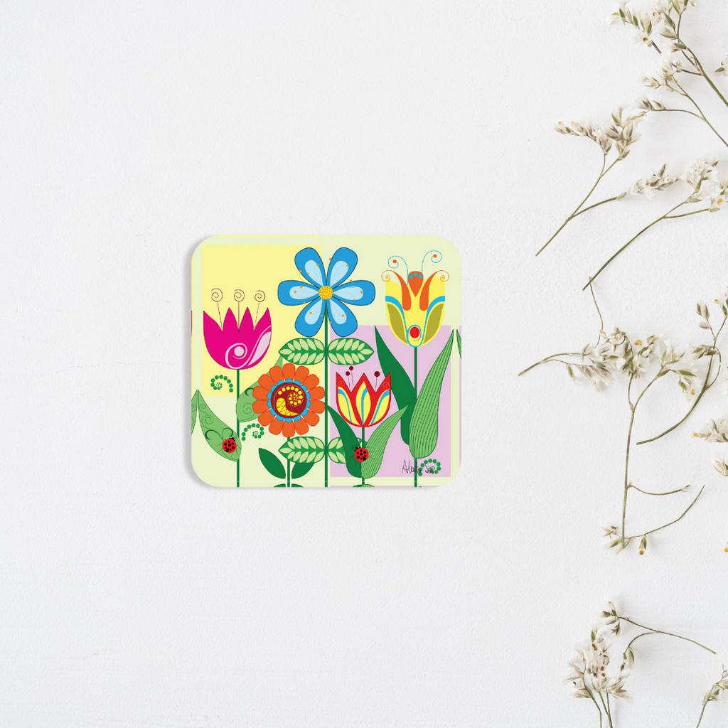 Flower Pots Magnet