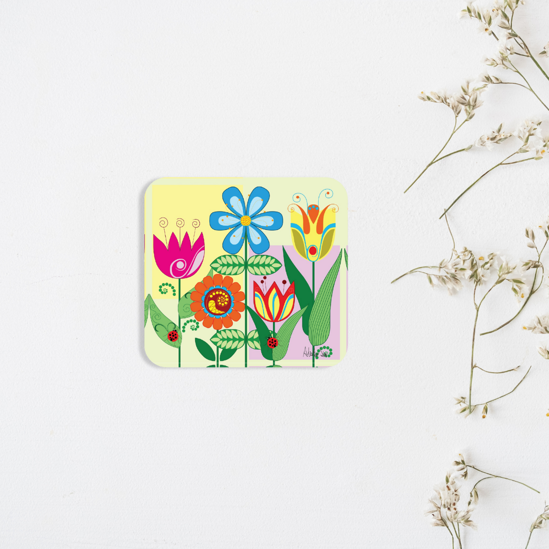 Flower Pots Magnet