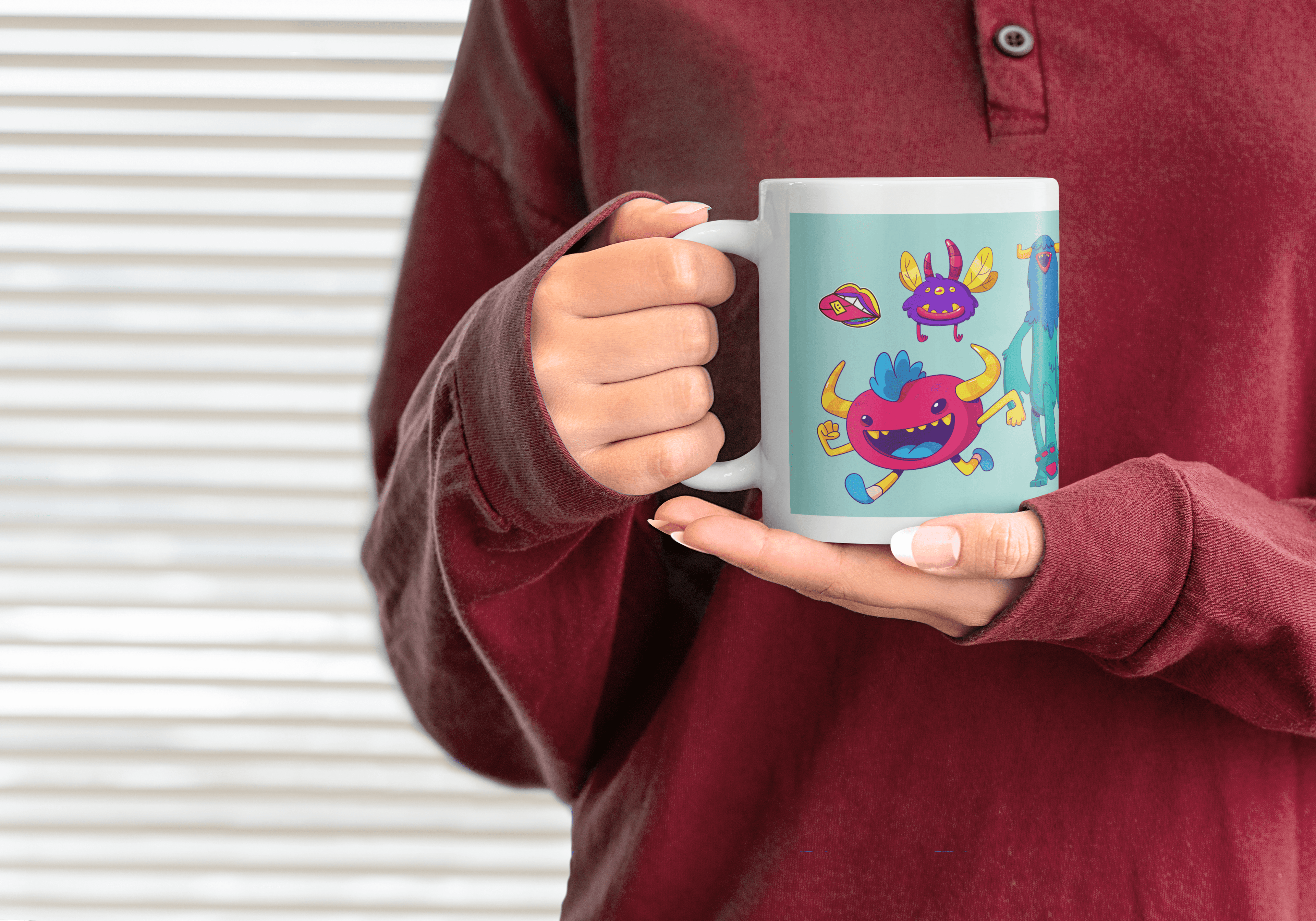 Friendly Monsters Mug