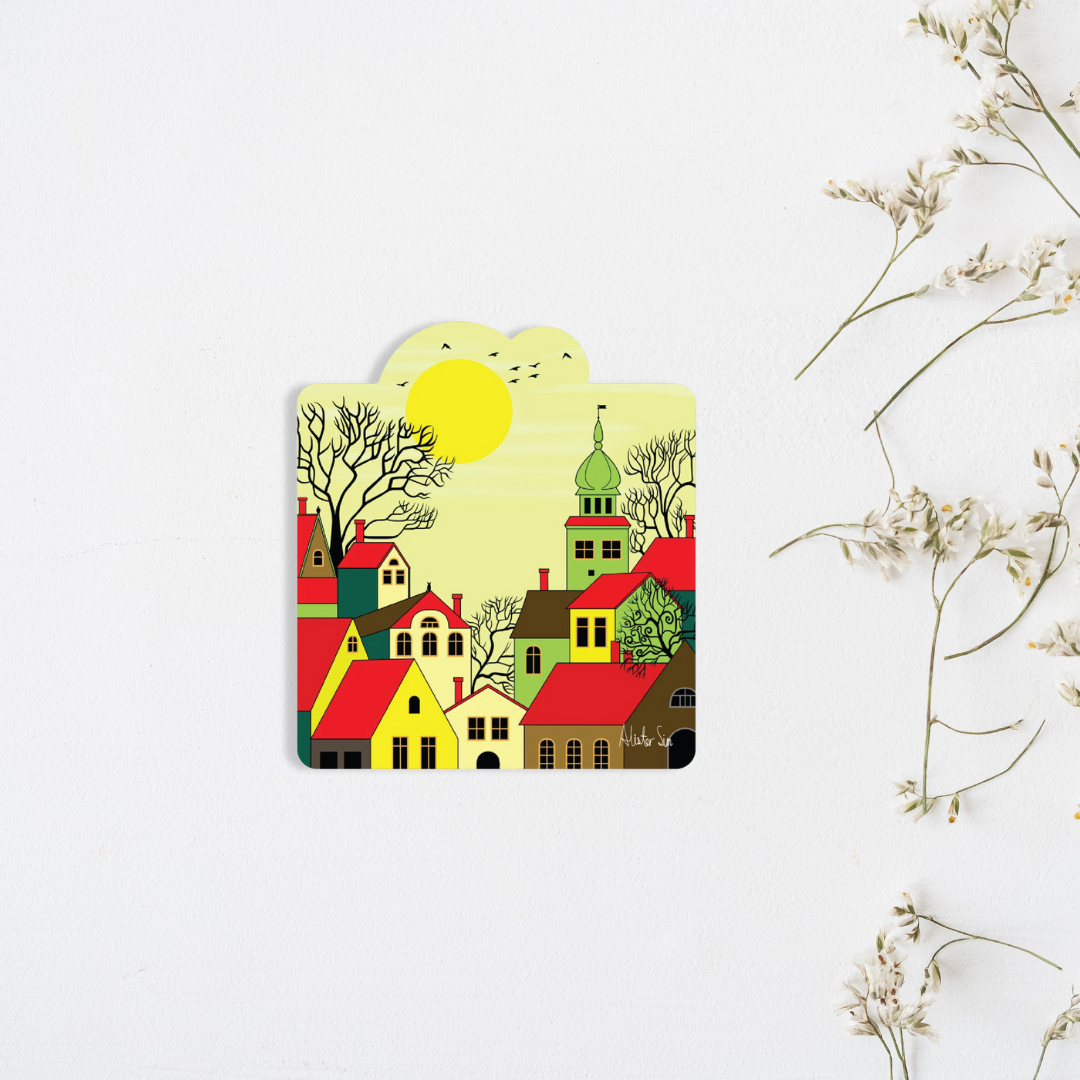 Buildings Magnet