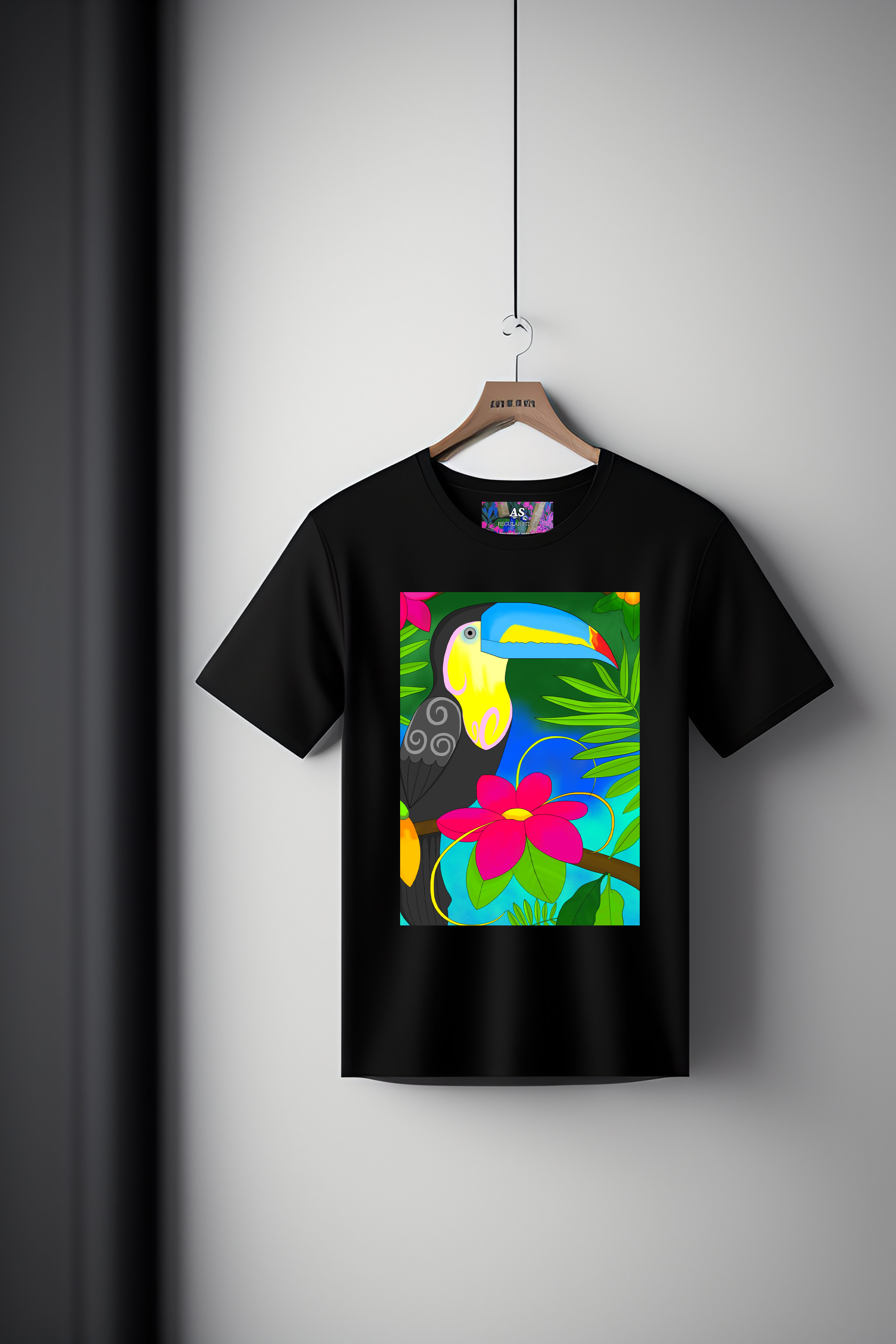 Digital Art Tee: Toucan