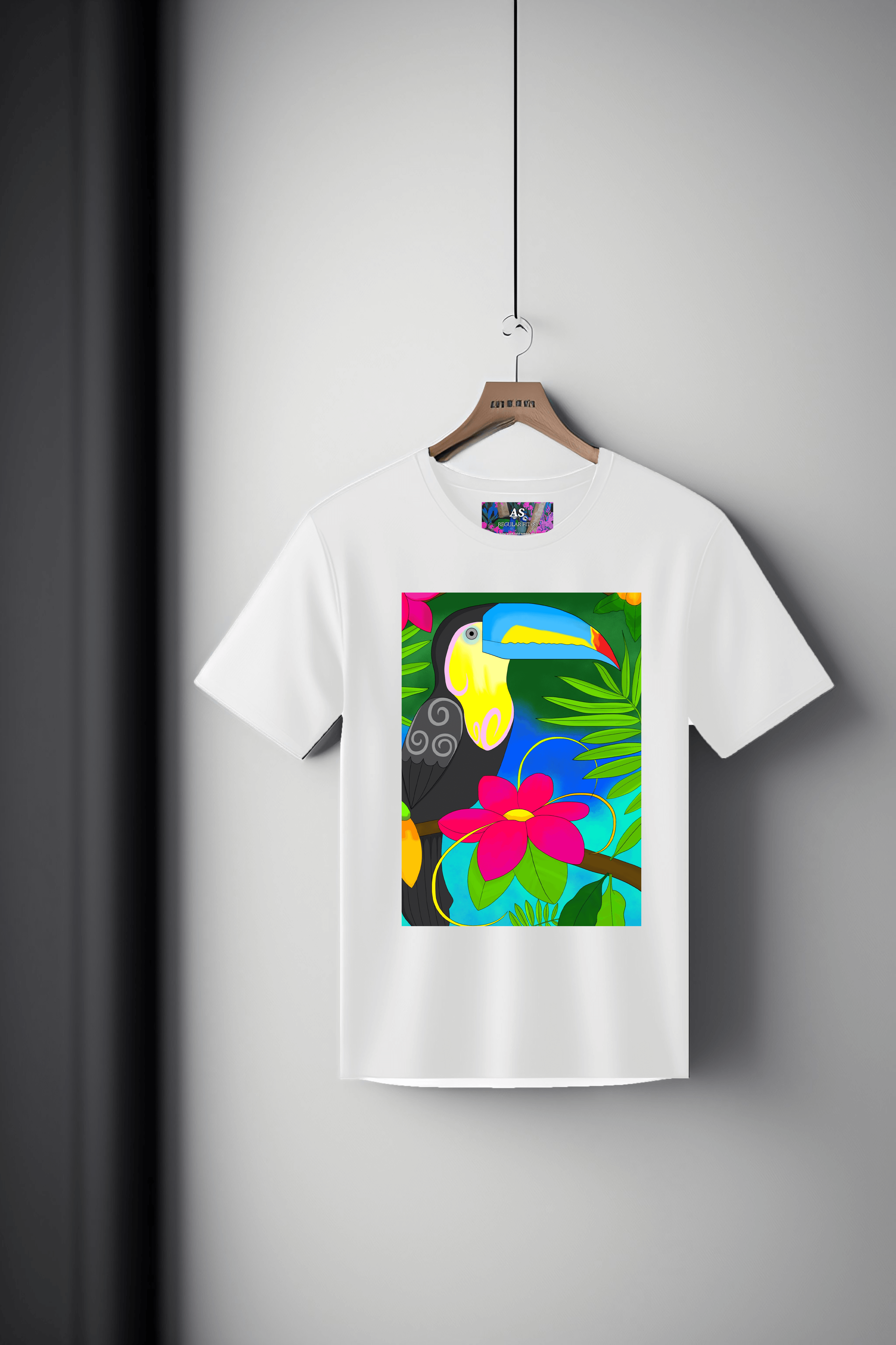 Digital Art Tee: Toucan