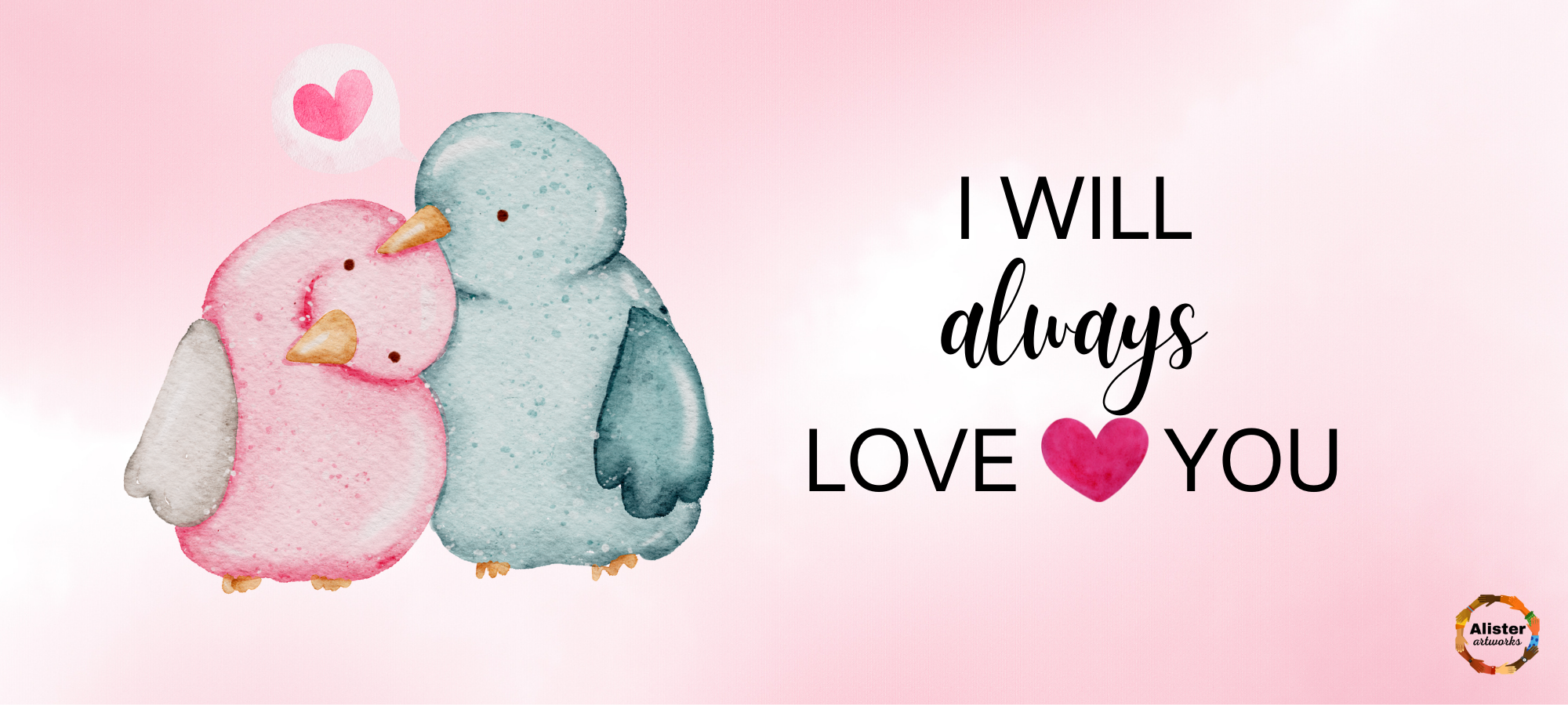 Always Love You Mug (Birds)