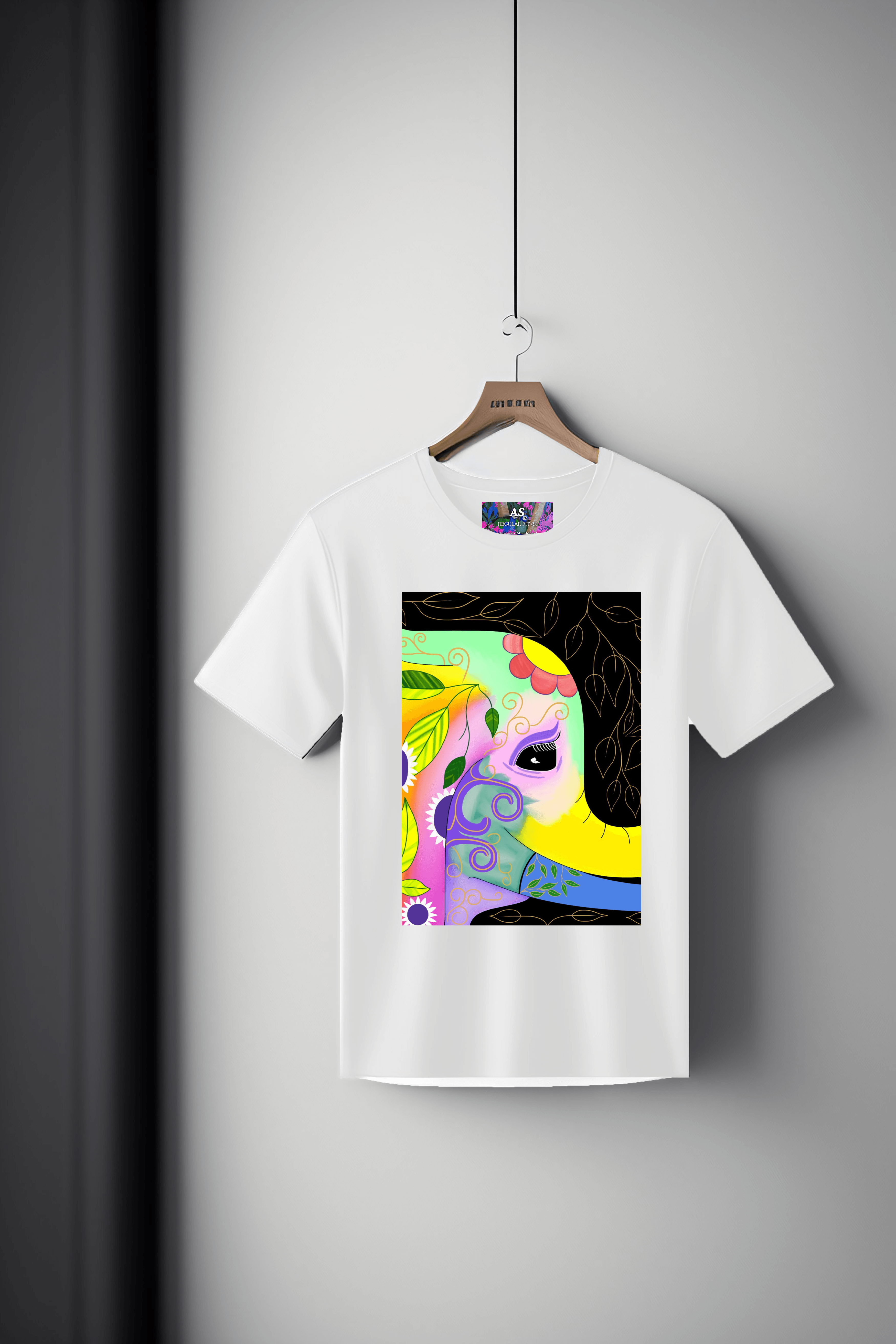 Digital Art Tee: Bohemian Elephant