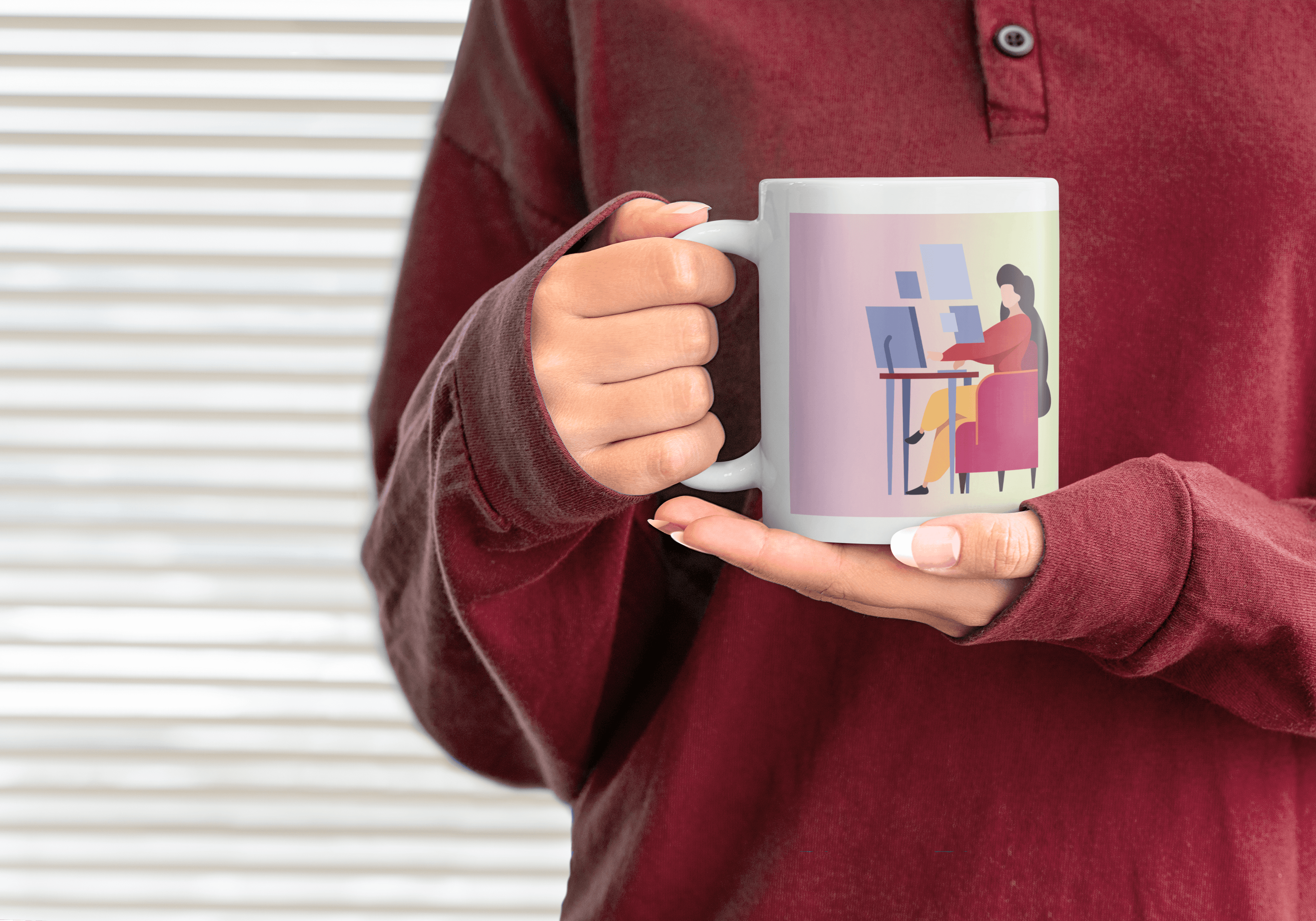 Home Office Life Mug