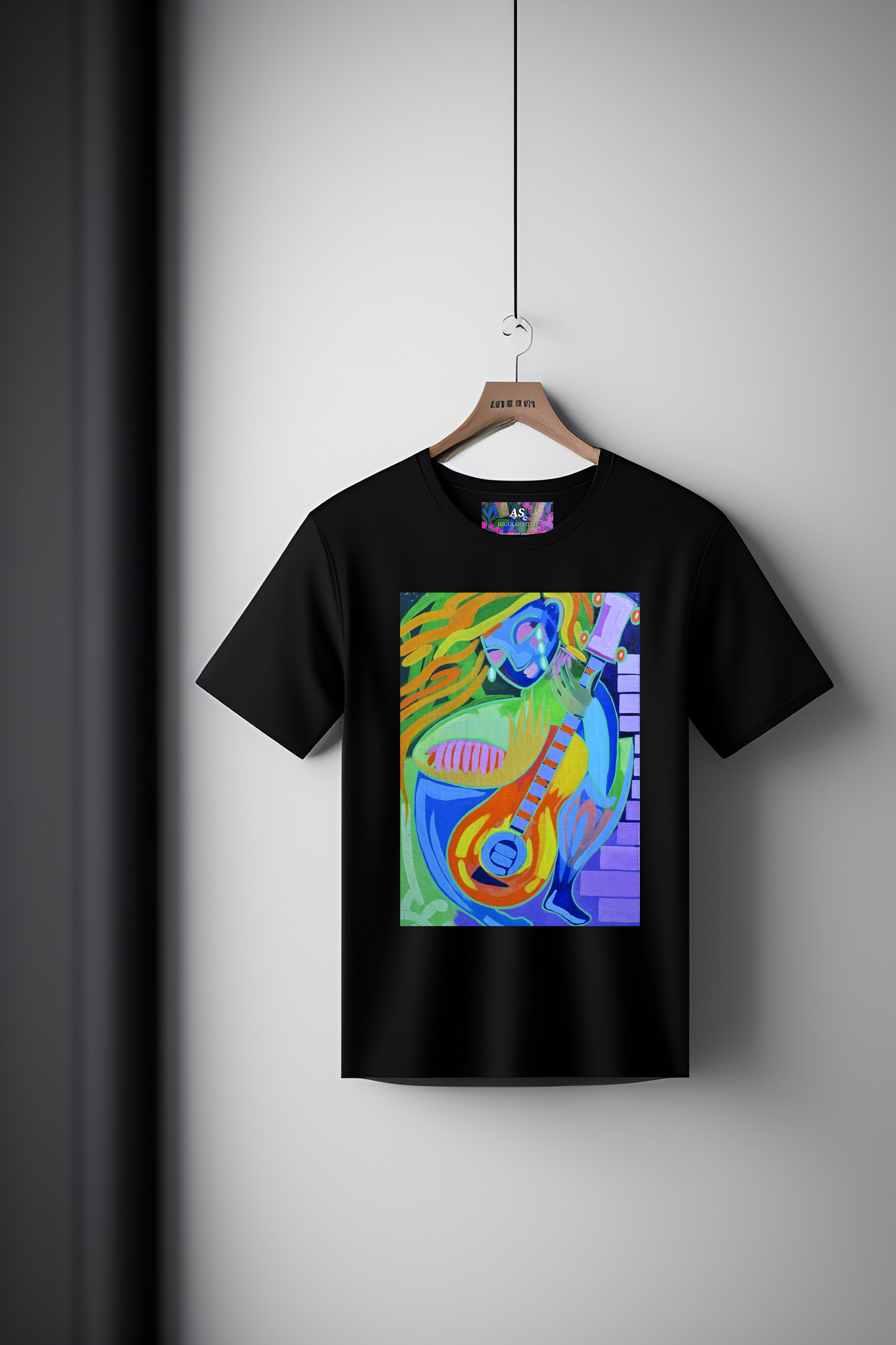 Canvas Art Tee: Guitar