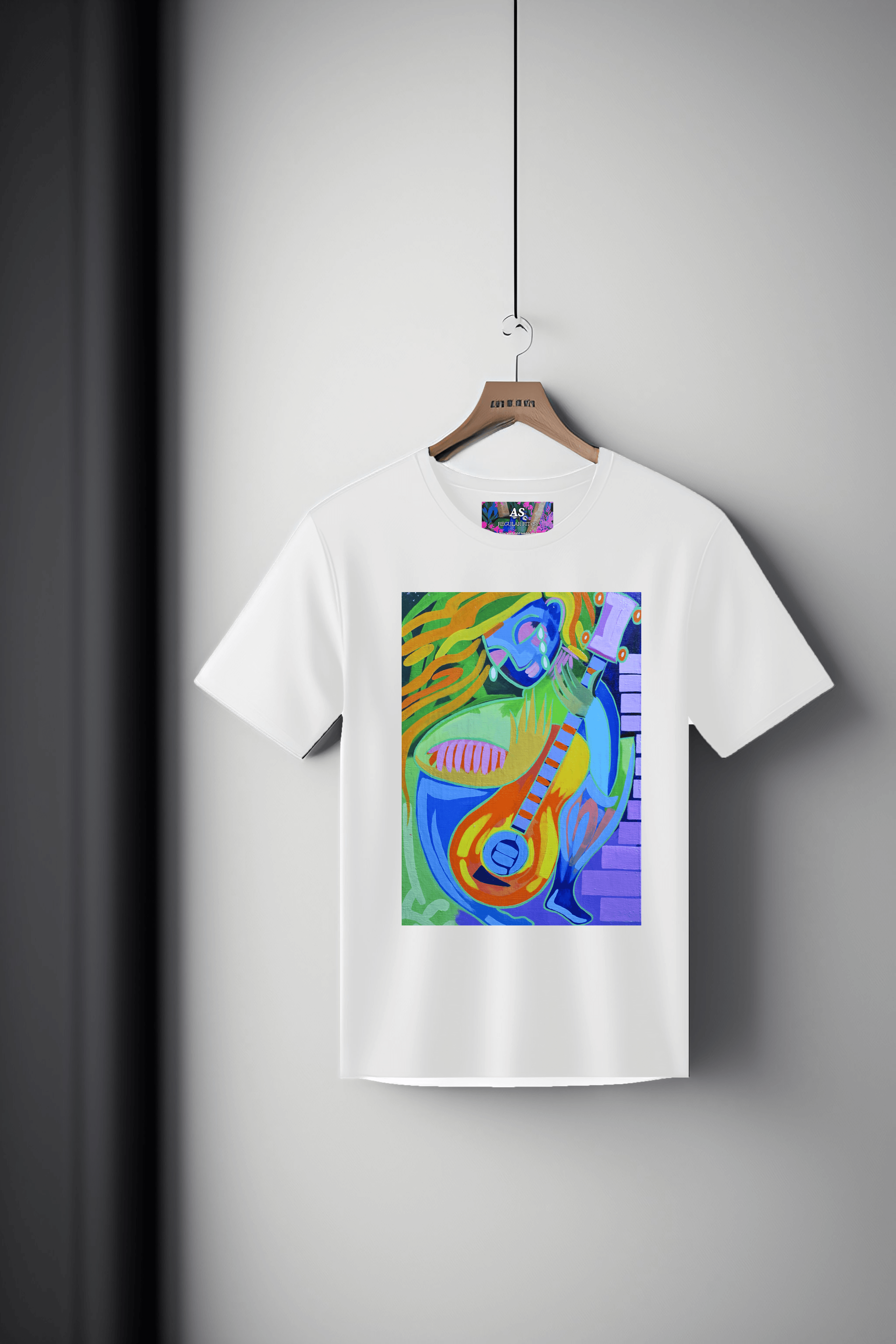 Canvas Art Tee: Guitar