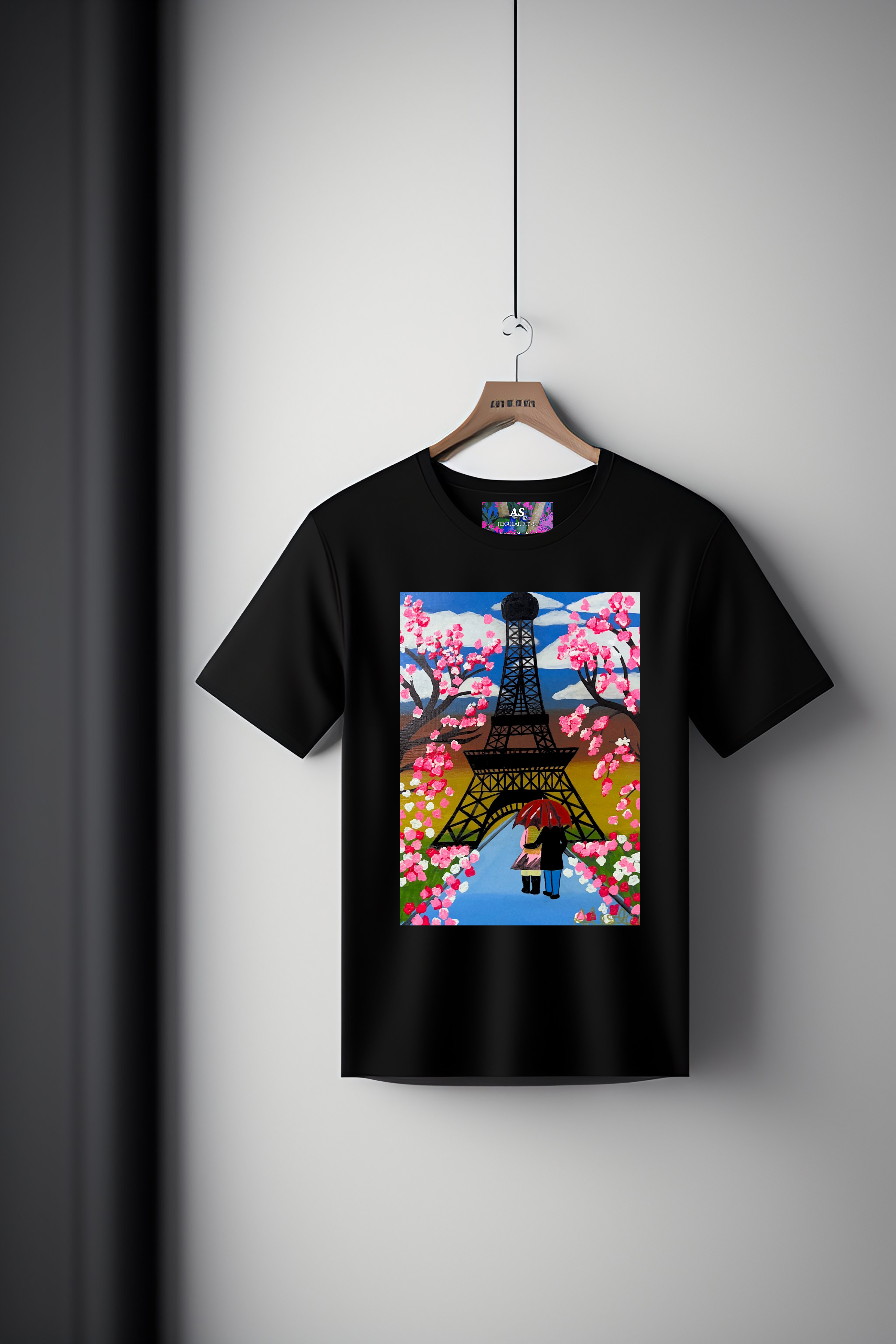 Canvas Art Tee: Springtime in Paris