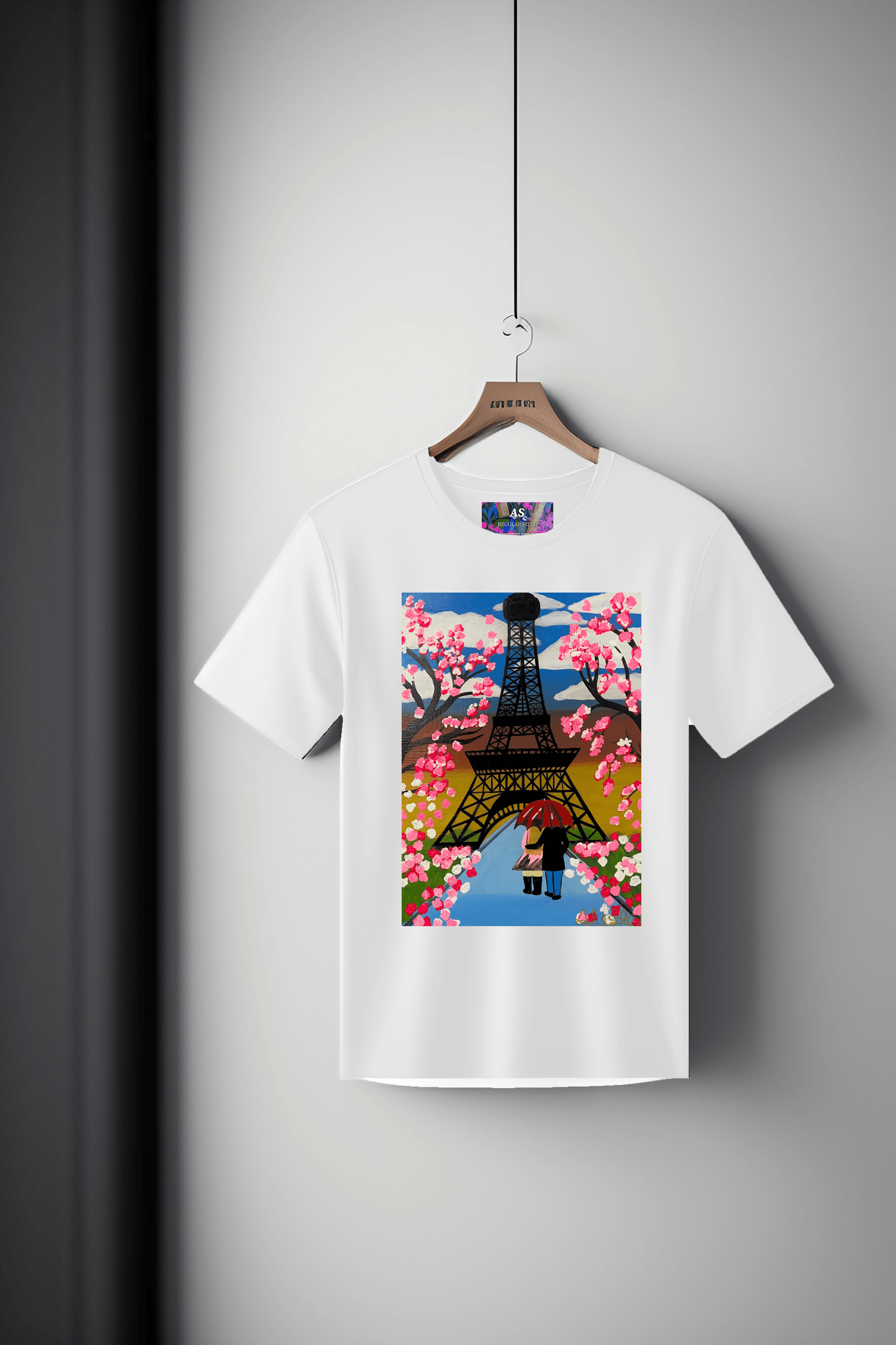 Canvas Art Tee: Springtime in Paris
