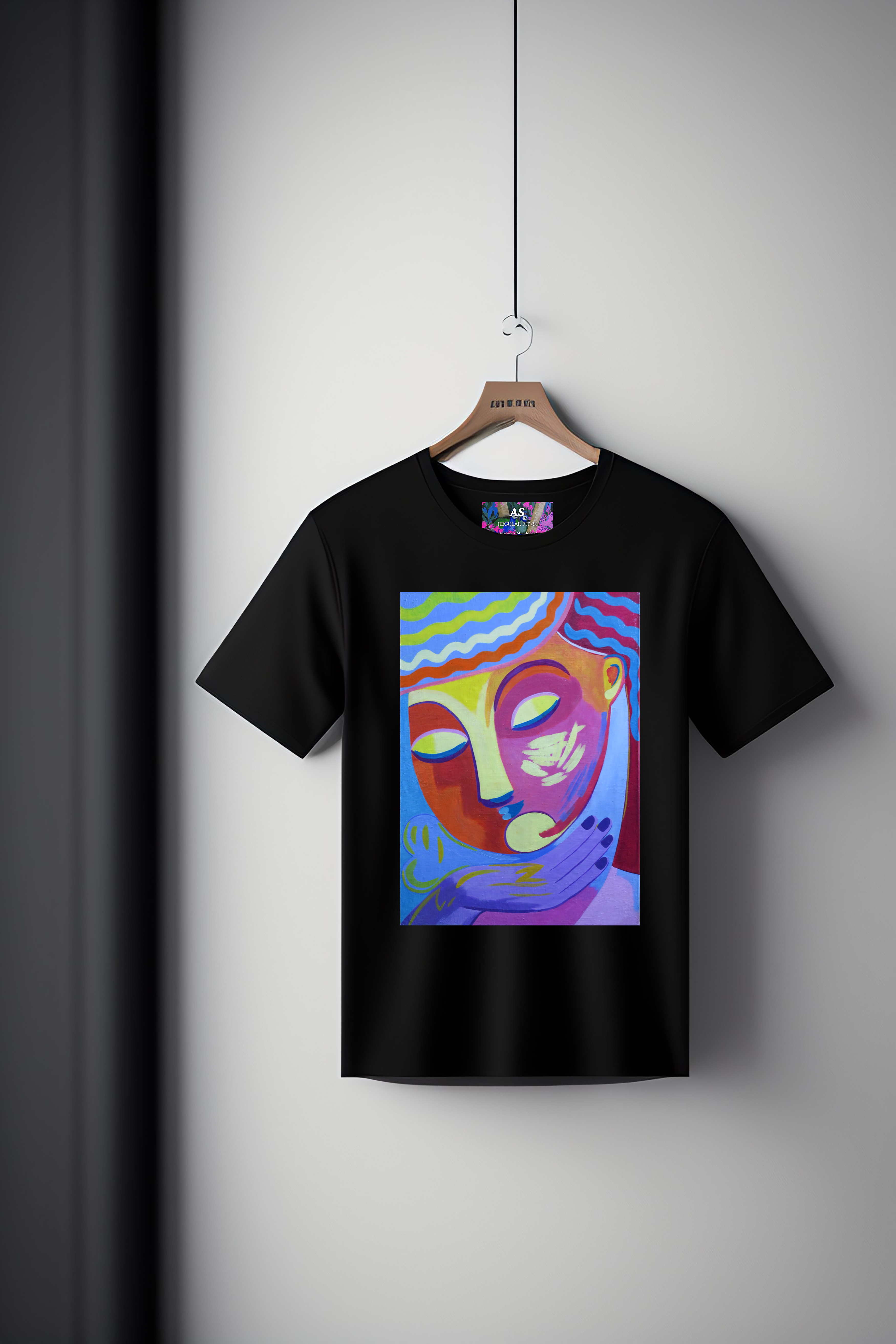 Canvas Art Tee: Zen