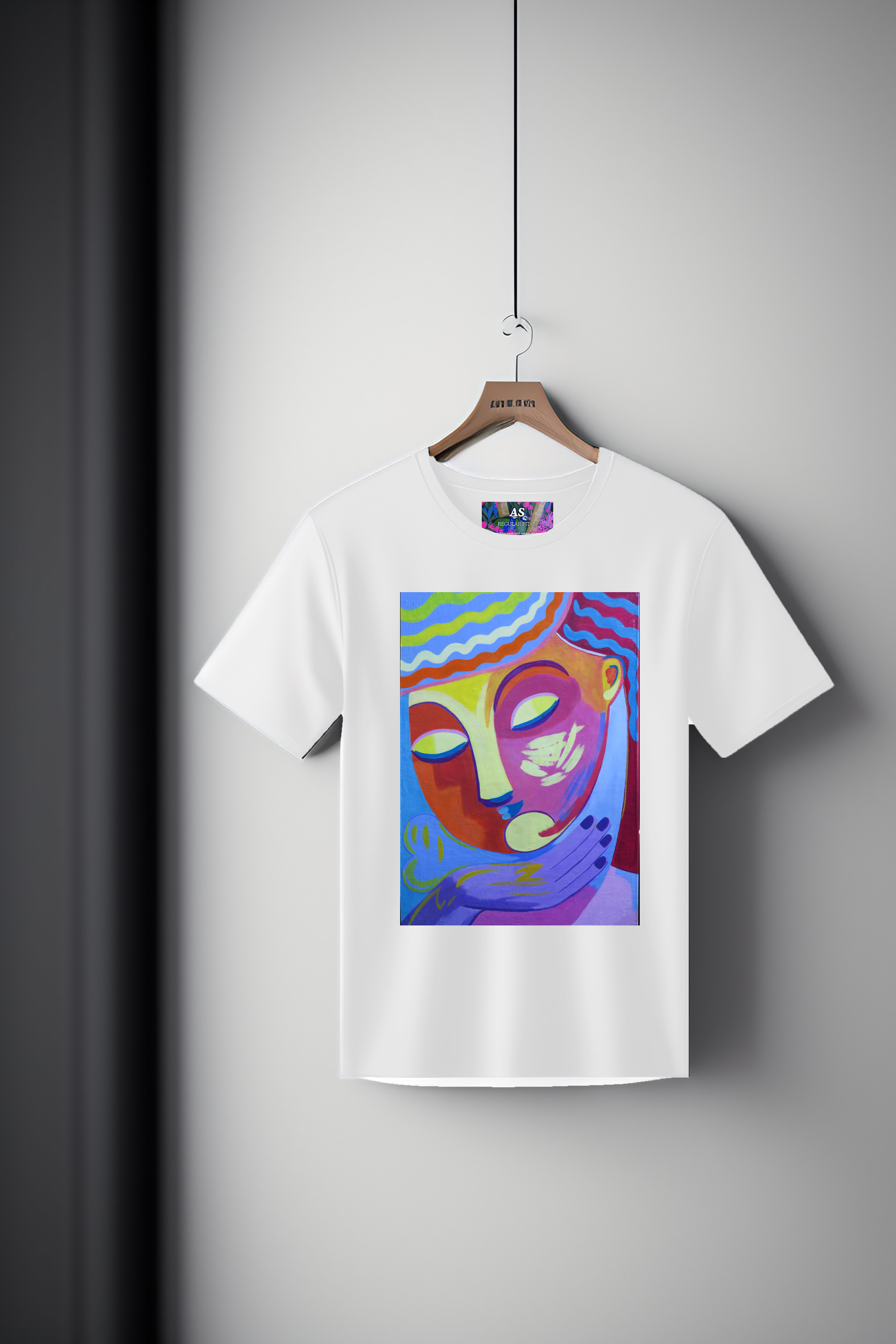 Canvas Art Tee: Zen