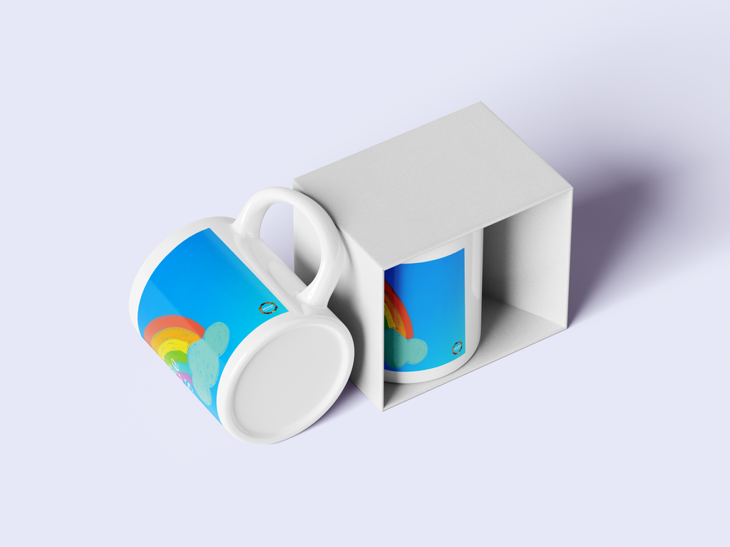 Enjoy the Little Things Mug (Rainbow)