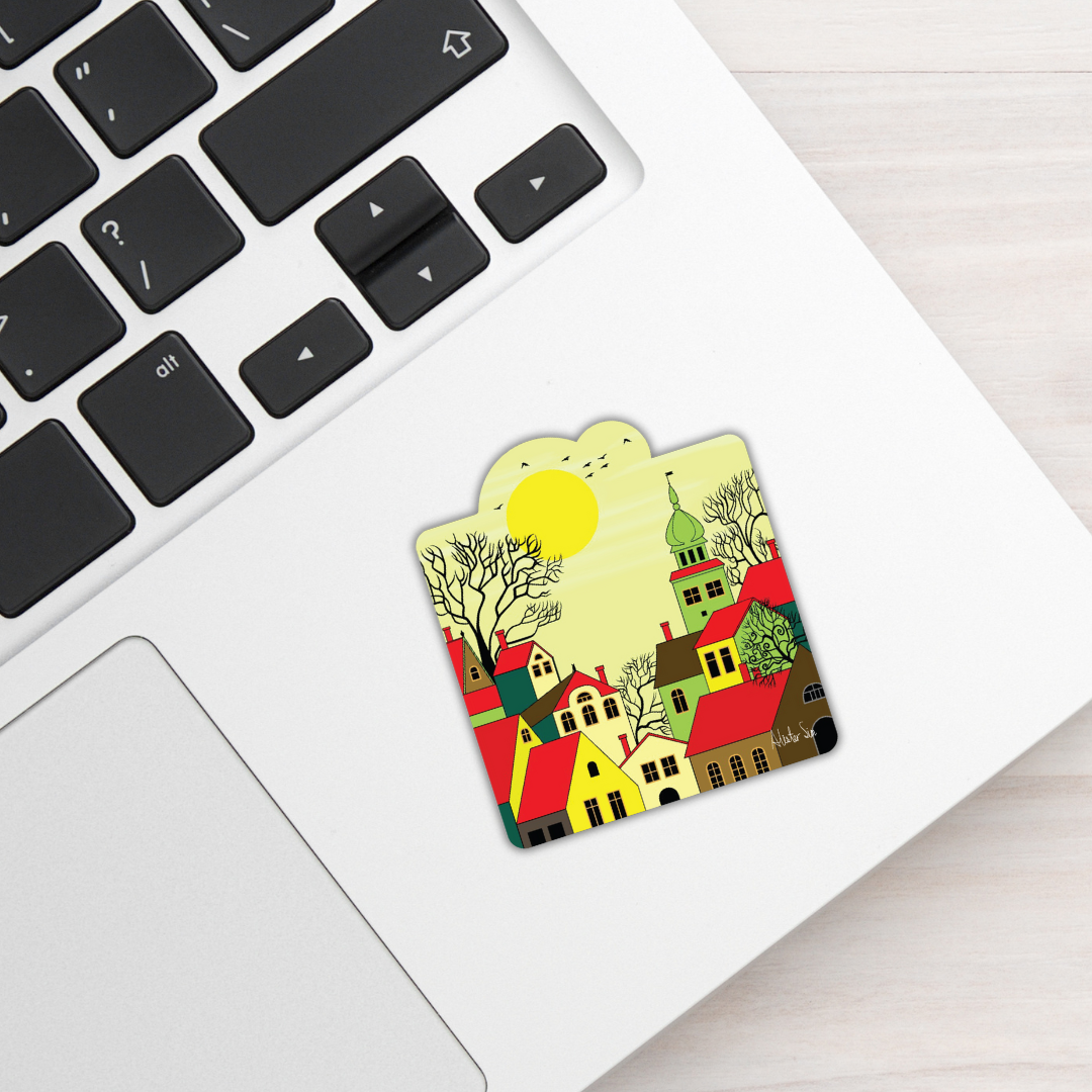 Buildings Sticker