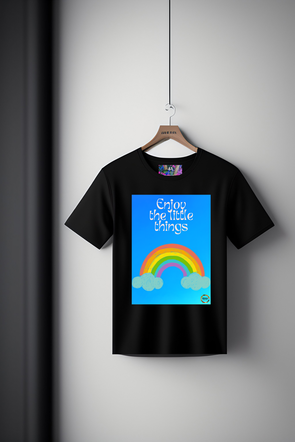 Graphic Tee: Rainbow Joy