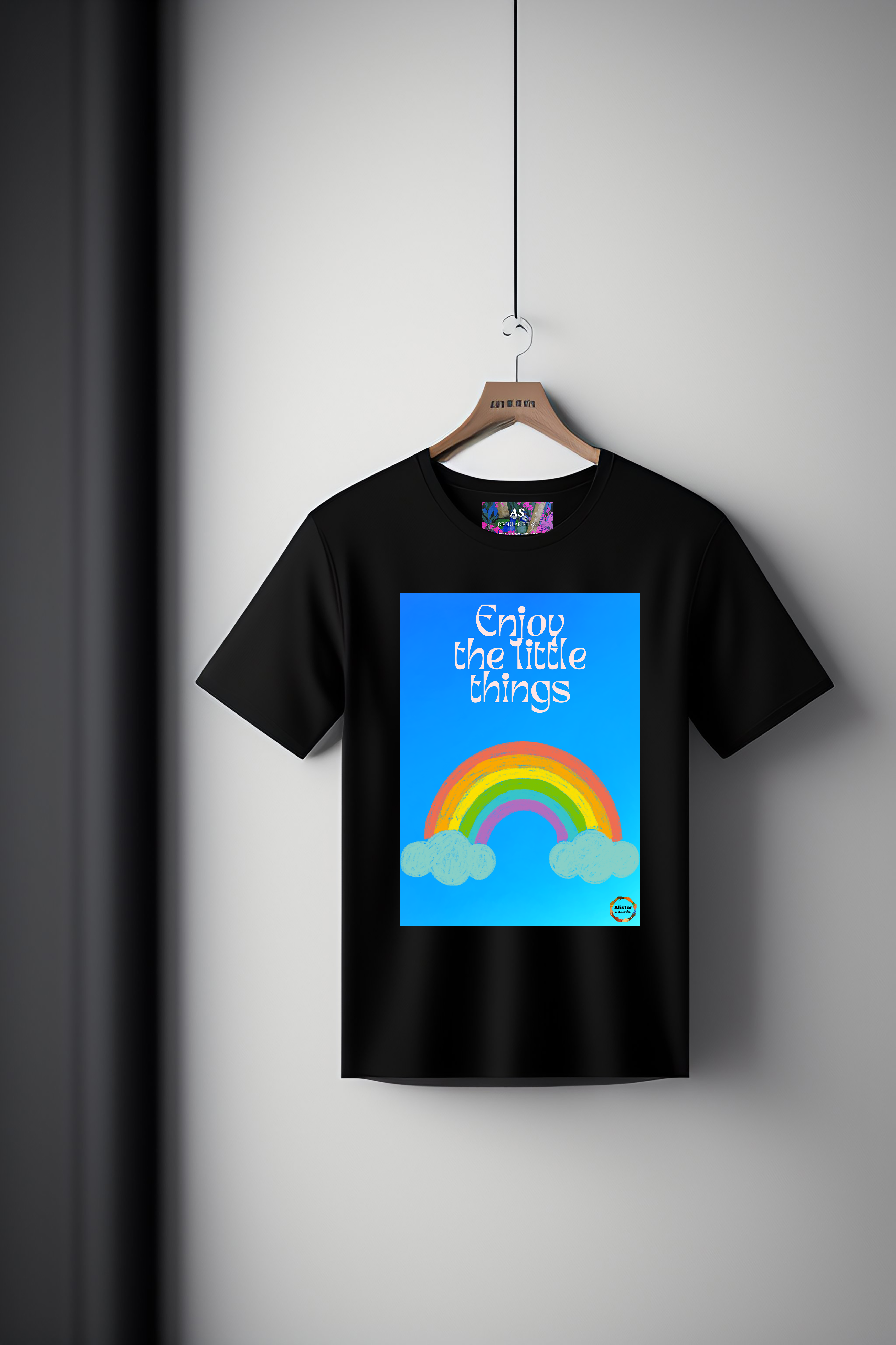 Graphic Tee: Rainbow Joy
