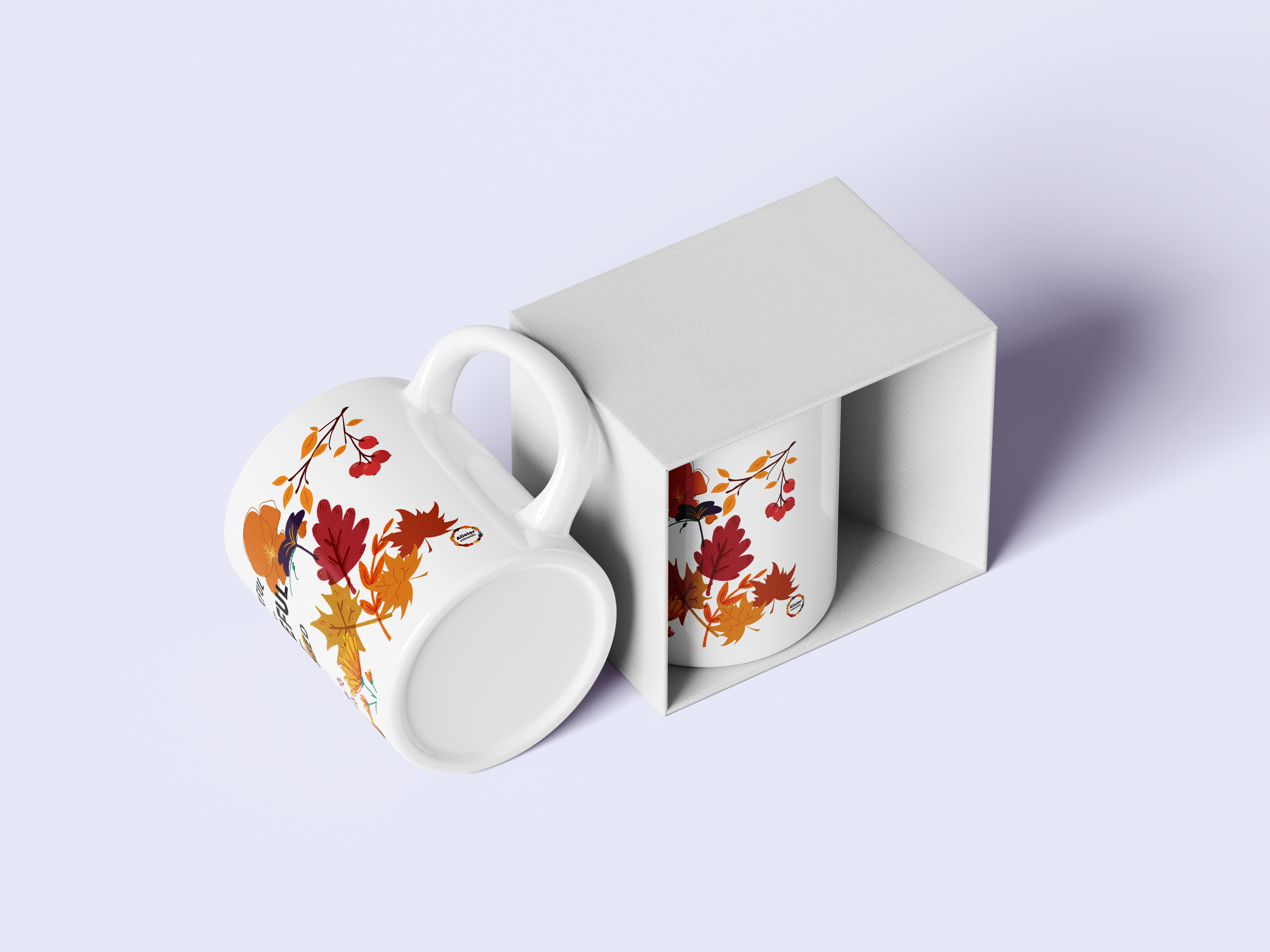 3 Be(s) Mug (Leaves)