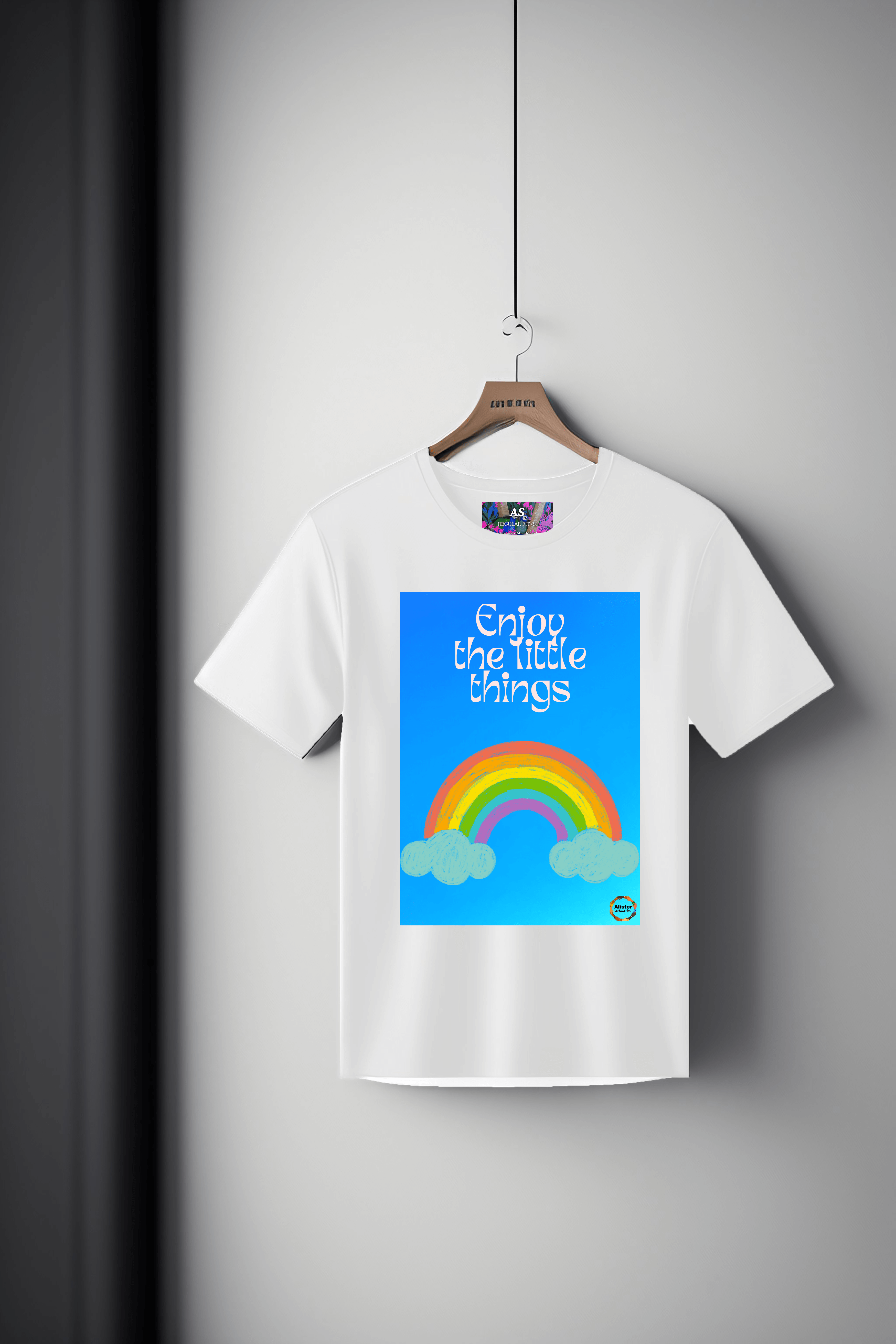 Graphic Tee: Rainbow Joy