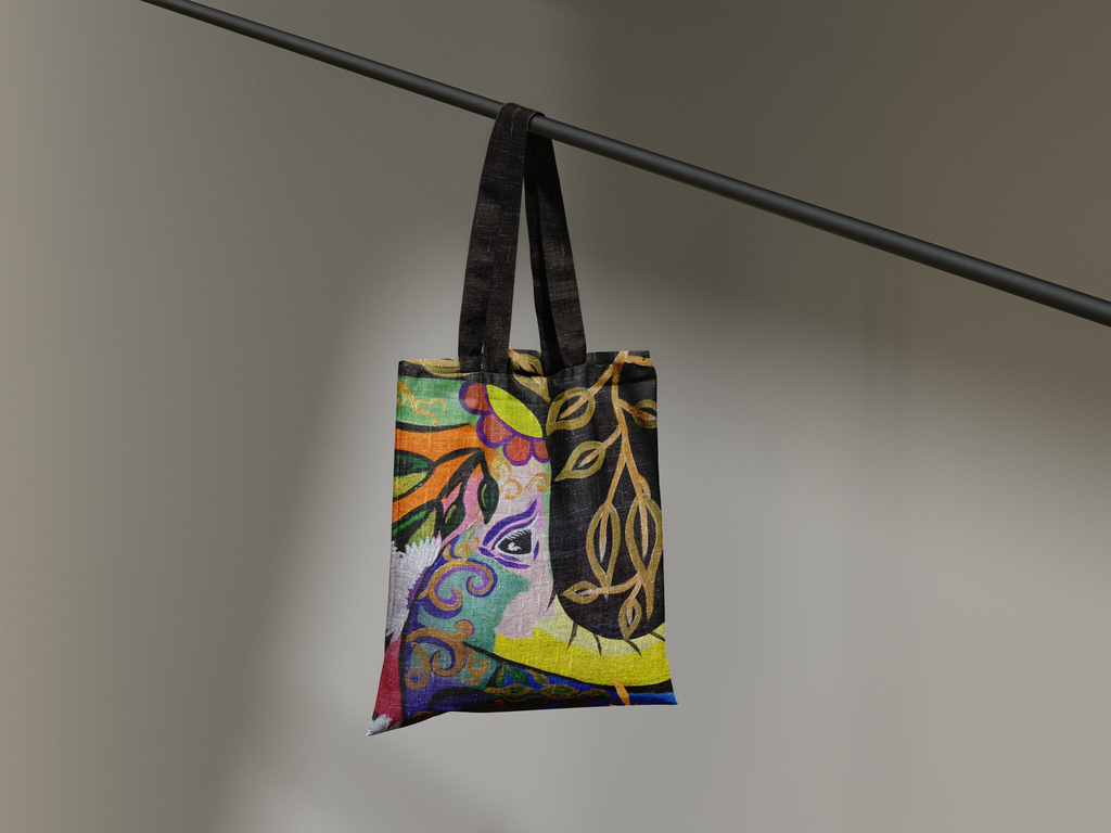 Bohemian Elephant Totebag