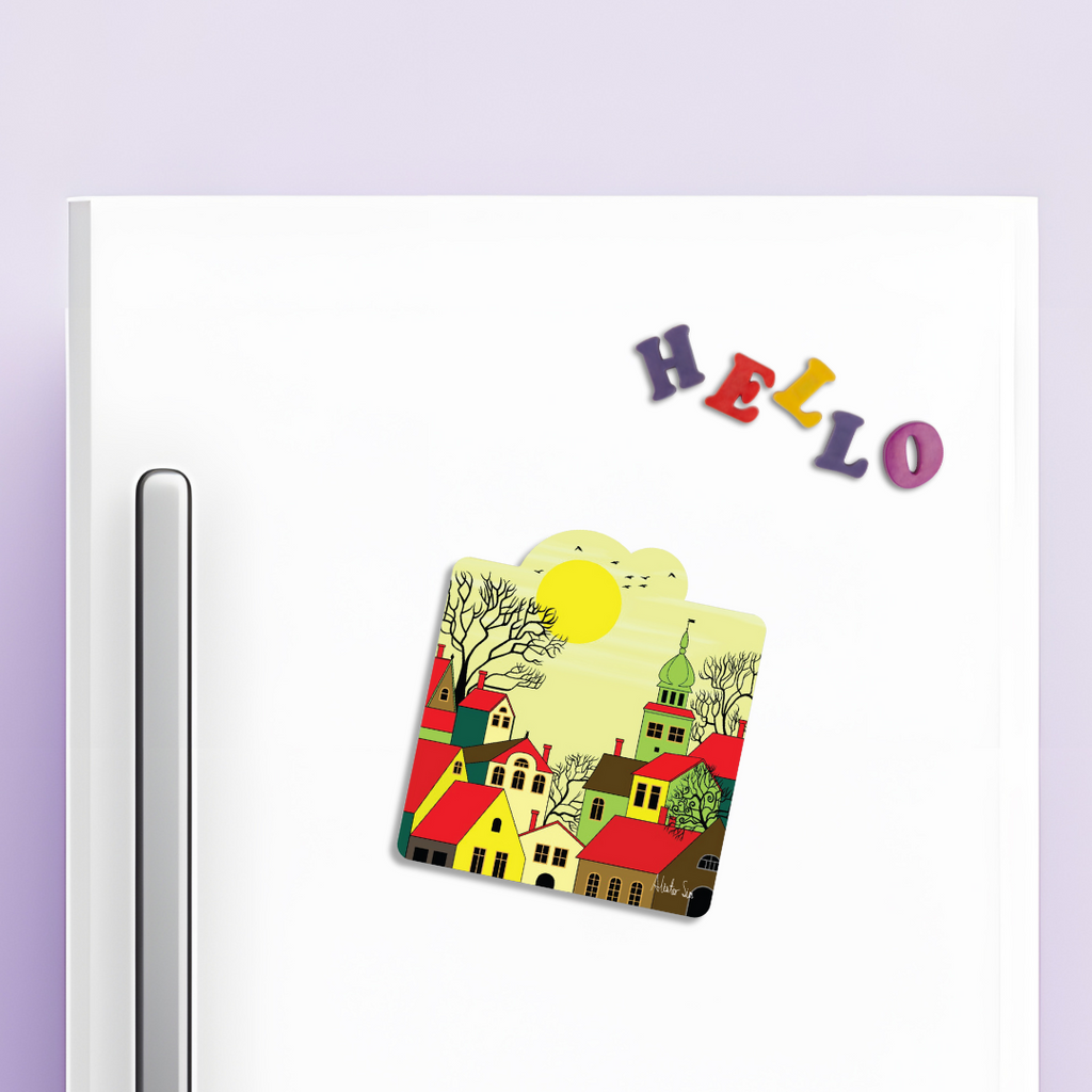 Buildings Magnet