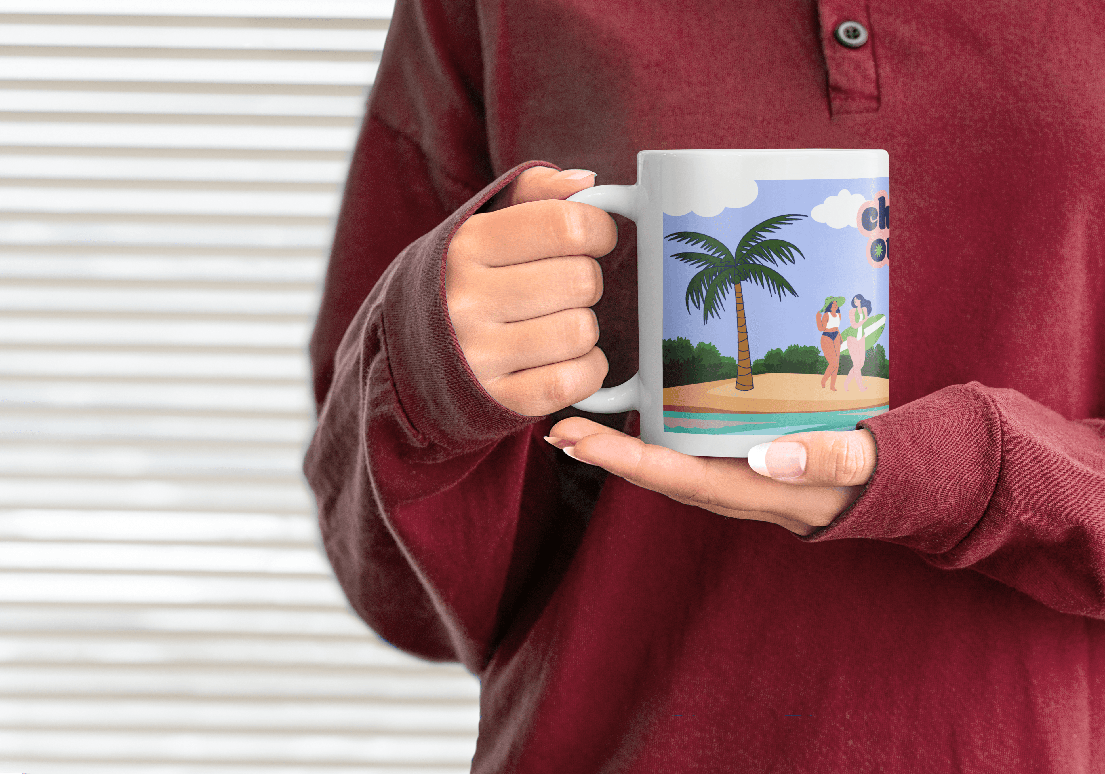 Chill Out Mug (Beach Day)