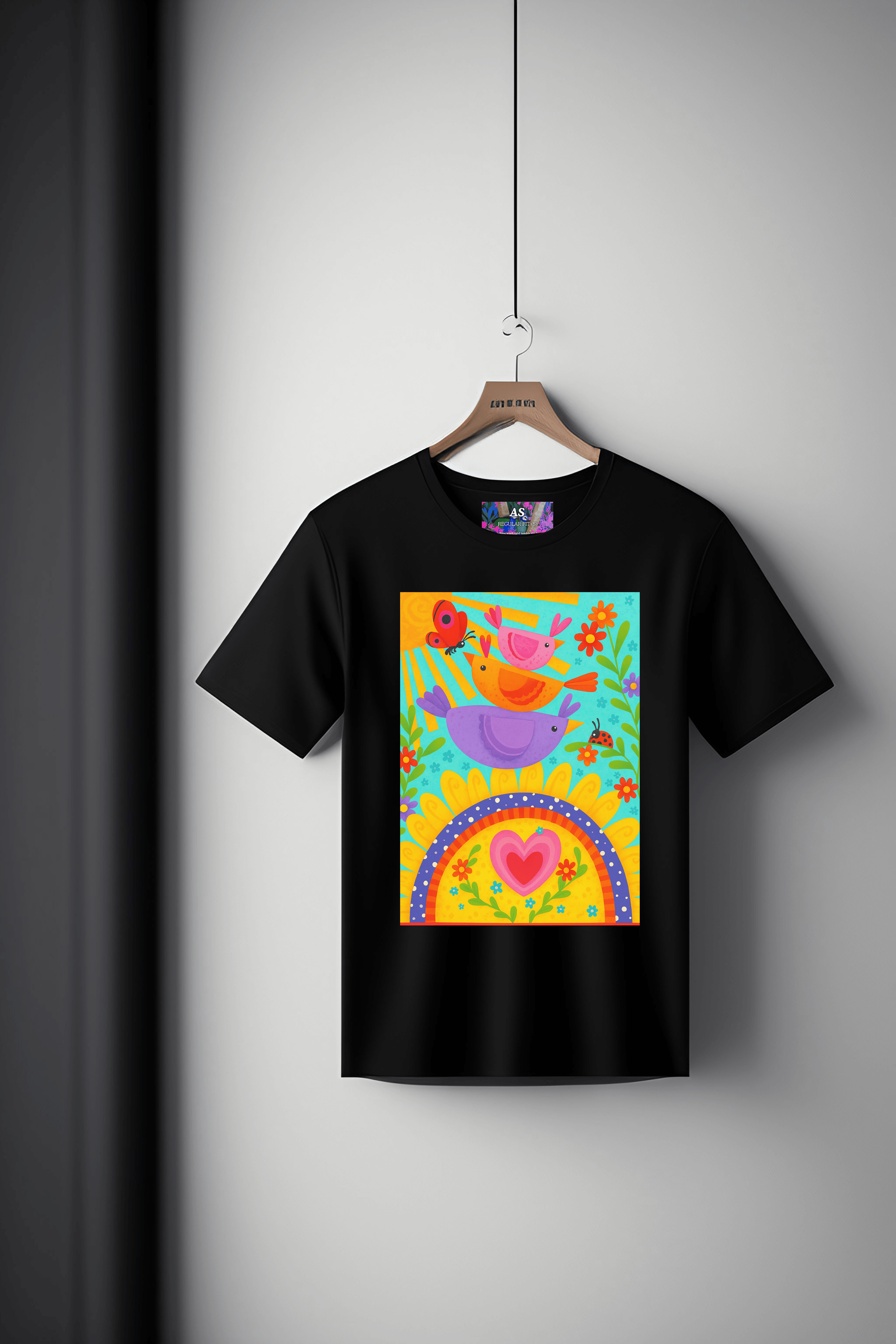 Graphic Tee: My Birdie Friends