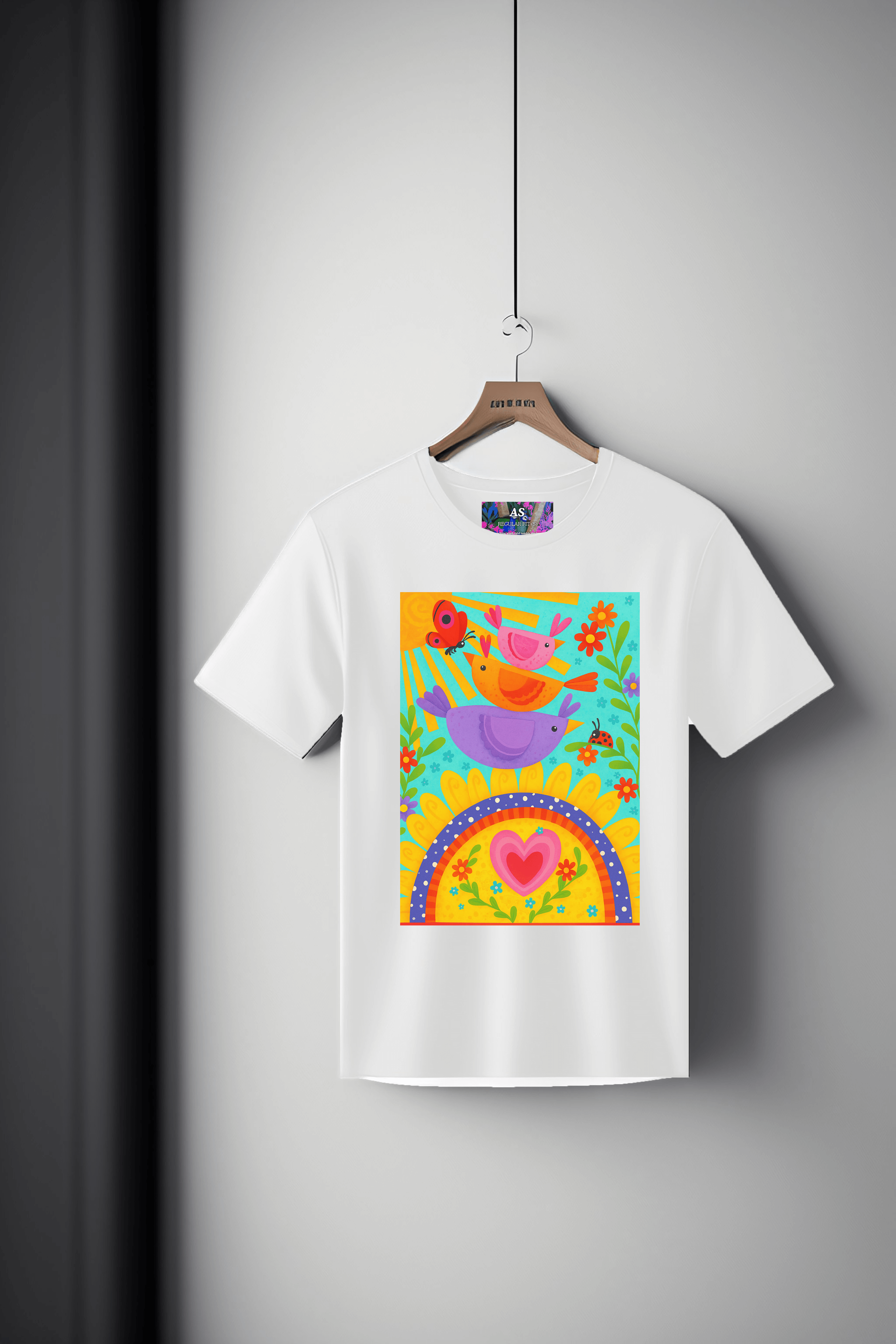 Graphic Tee: My Birdie Friends