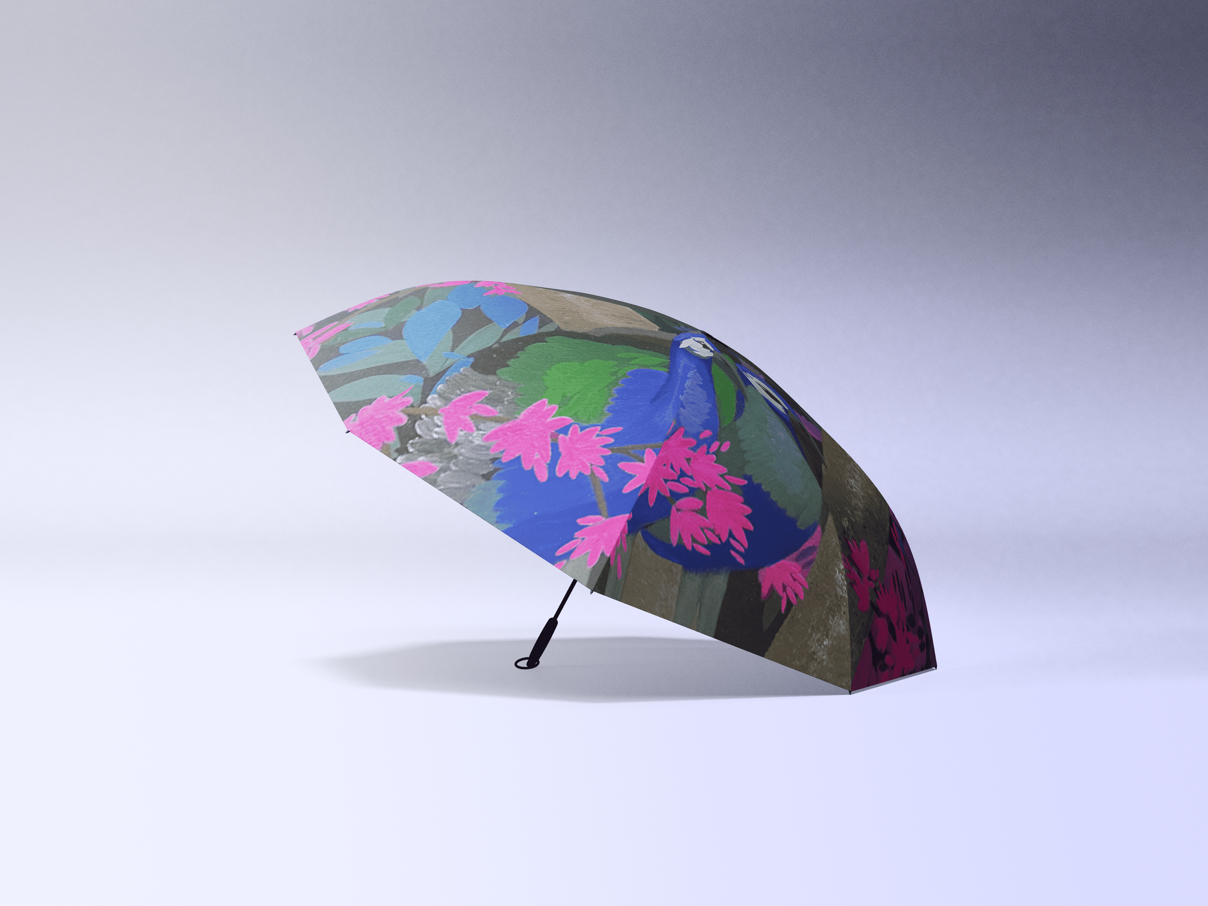 Peacock Umbrella