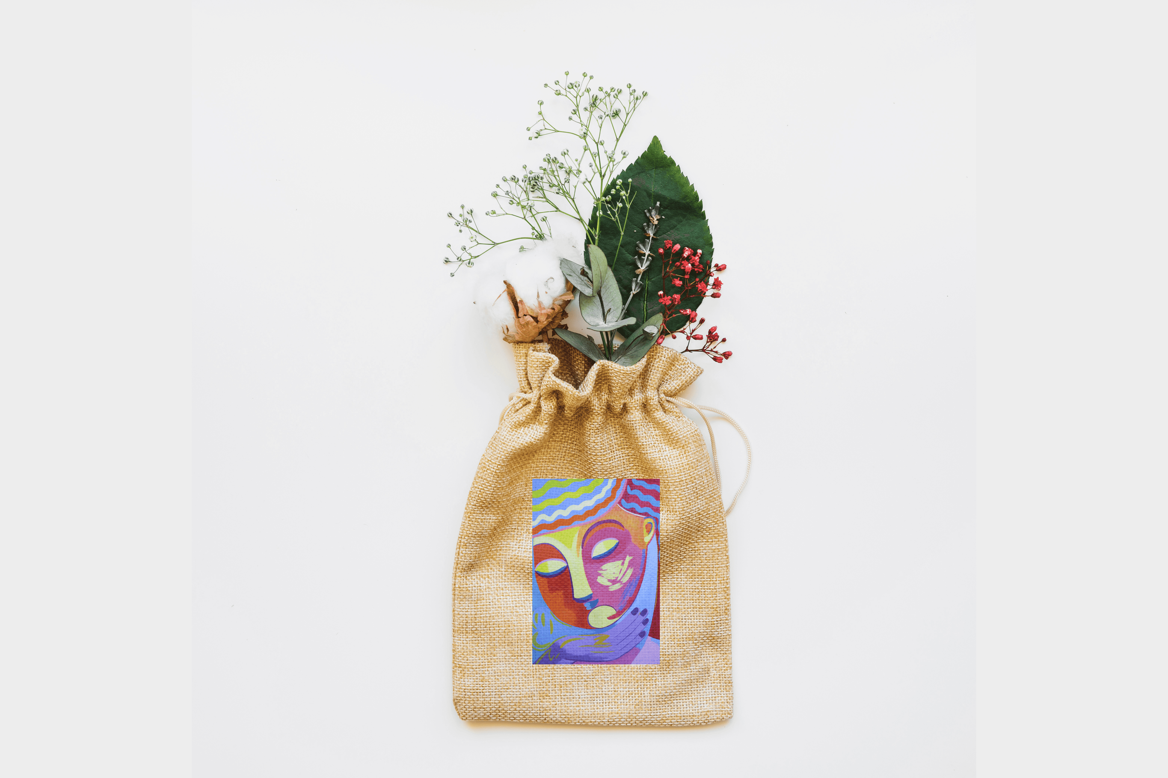 Zen Canvas Drawstring Bag (Copy)