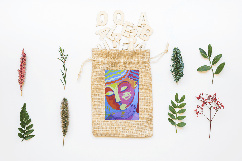 Zen Canvas Drawstring Bag (Copy)